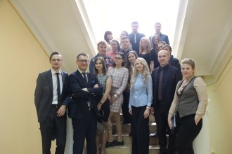 Встреча студентов Владимирской области с заместителем Председателя Правления Ассоциации юристов России  Денисом Игоревичем Паньшиным